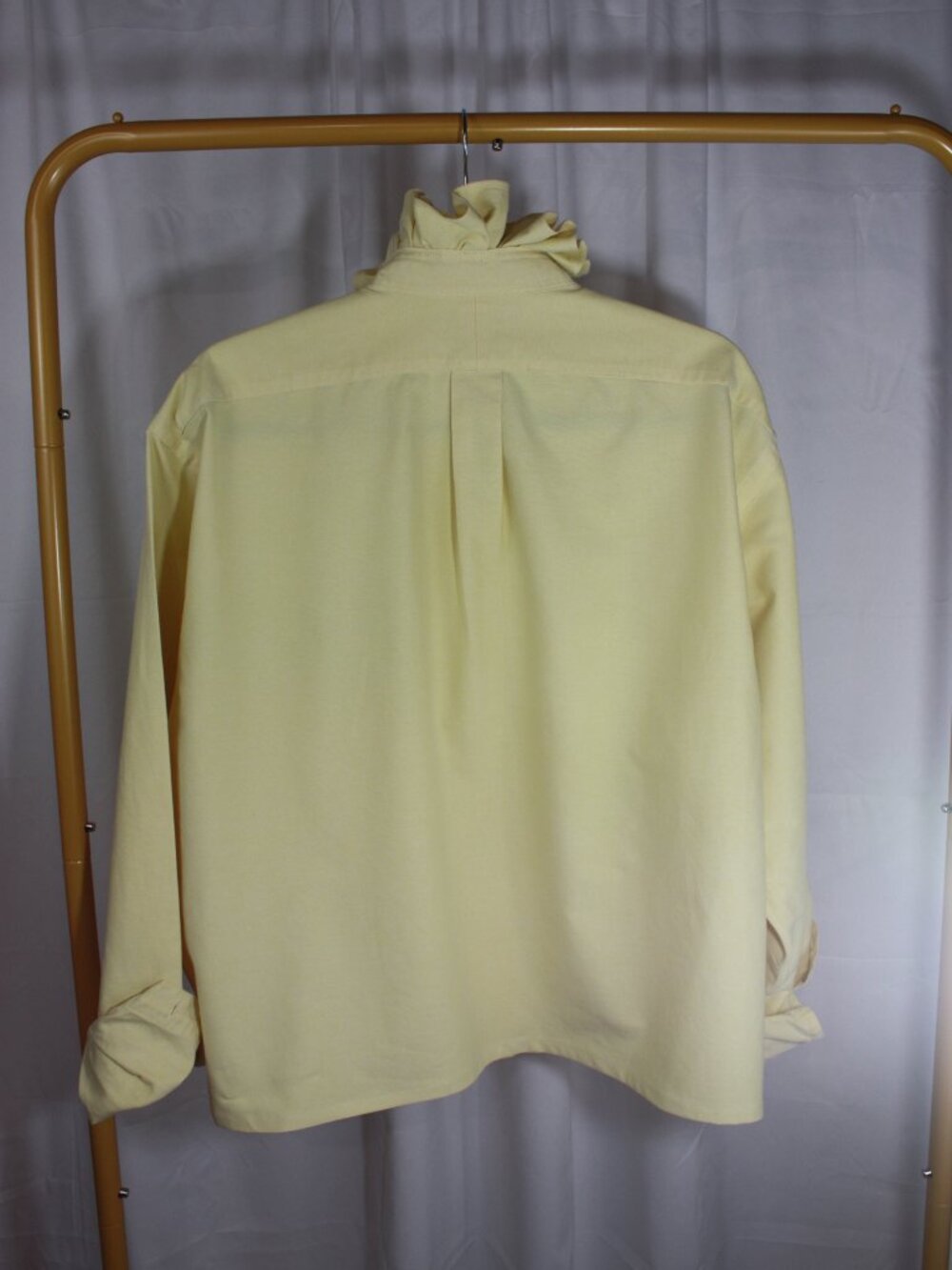 Custom Ralph Lauren Ruffle Collar Shirt – One-of-a-Kind - Picture 3 of 4